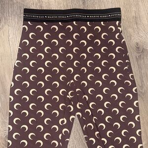 Marine Serre all over moon leggings Brown (not footless)